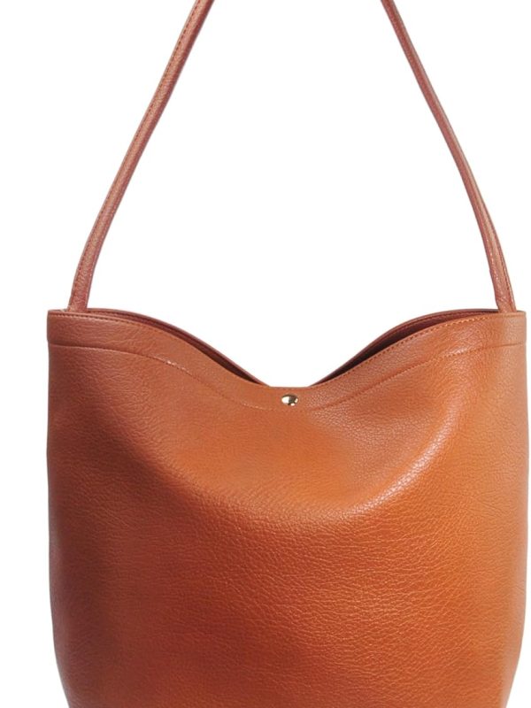 Bags for Women Vegan Leather Bucket Bags Minimalist Shoulder Handbag