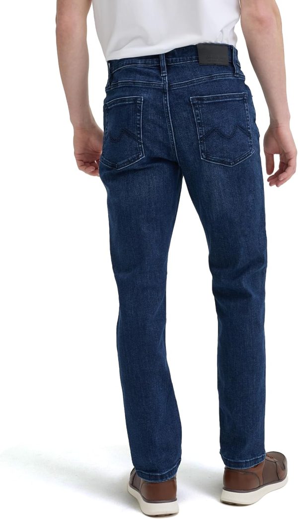 Slim Fit men Jeans – Stretch Fabric Tapered Pants for Men – Premium Comfort Casual Wear and Work Attire